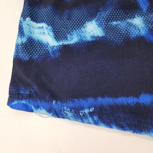 Spyder Men's Standard 7" Tie-dye Volley Swim Trunks Size Small Blue Shorts - Picture 10 of 11